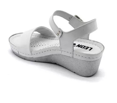 Leon Comfort női szandál - 1070 Feher