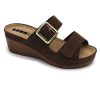 Leon Comfort női papucs - 1110 barna
