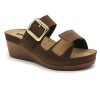 Leon Comfort női papucs - 1110 barna