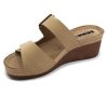 Leon Comfort női papucs - 1110 bezs