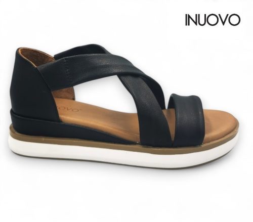 Inuovo női szandál - 113012 Black25