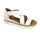 Inuovo női szandál - 113012 Cream