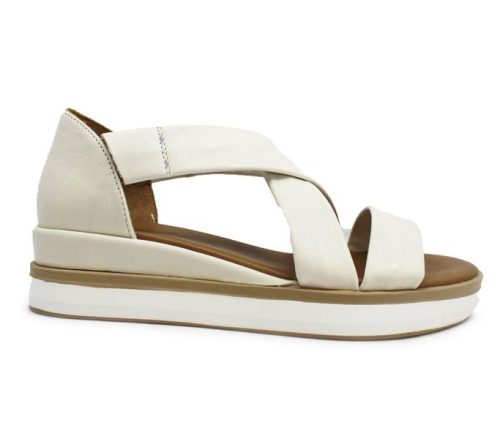 Inuovo női szandál - 113012 Cream