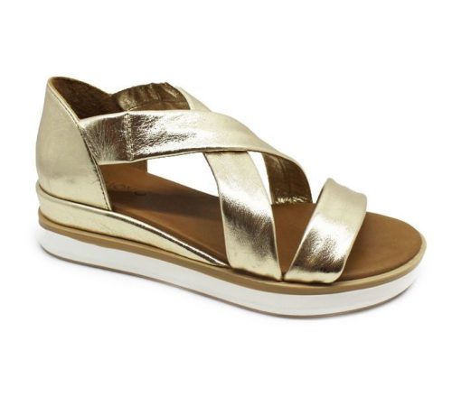 Inuovo női szandál - 113012 Gold