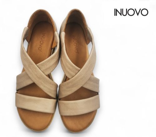 Inuovo női szandál - 113012 Grey