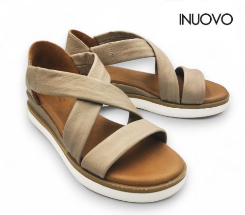 Inuovo női szandál - 113012 Grey