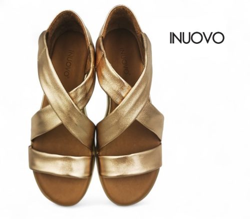 Inuovo női szandál - 113012 Metal-rose