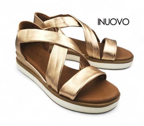 Inuovo női szandál - 113012 Metal-rose