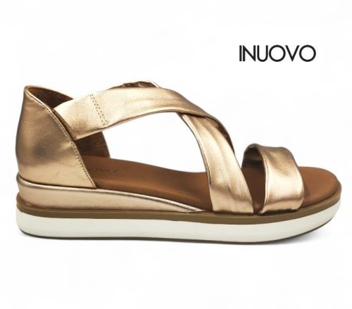 Inuovo női szandál - 113012 Metal-rose