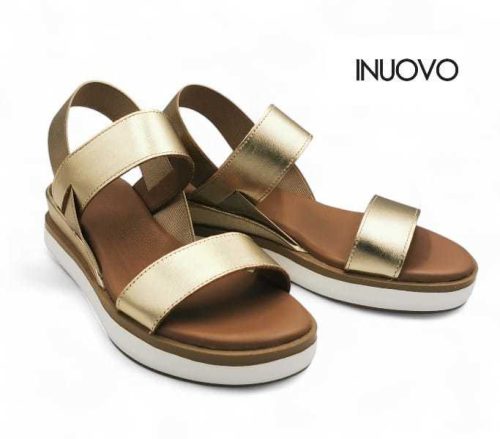 Inuovo női szandál - 113013 Gold25