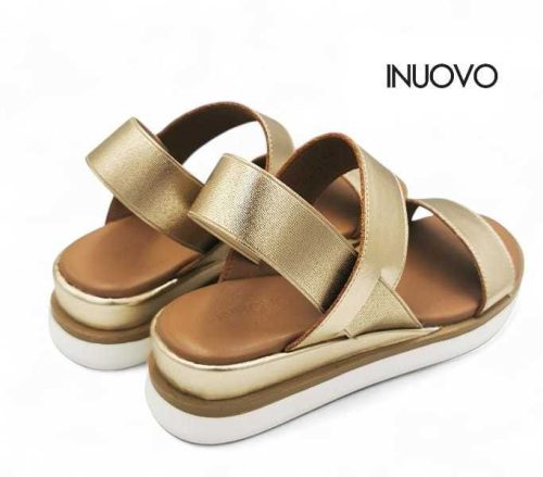 Inuovo női szandál - 113013 Gold25