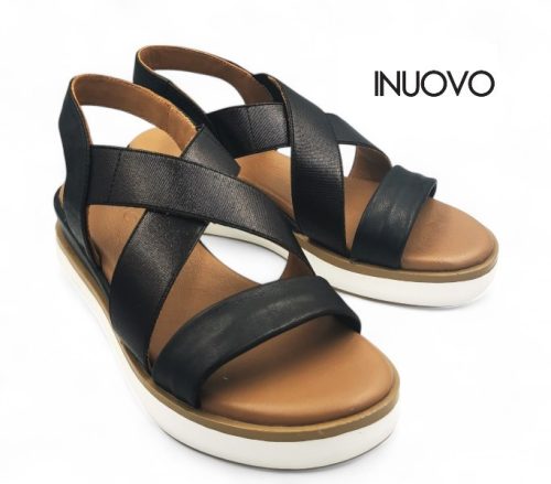 Inuovo női szandál - 113015 Black25
