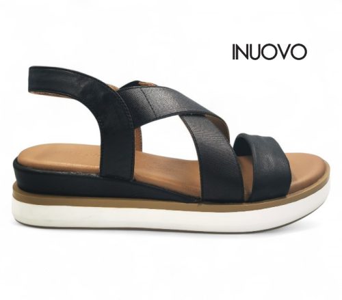 Inuovo női szandál - 113015 Black25