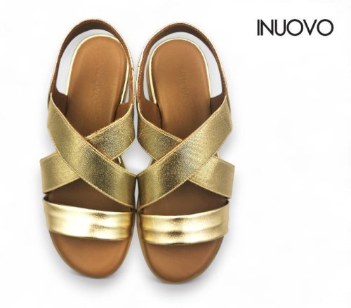 Inuovo női szandál - 113015 Gold25