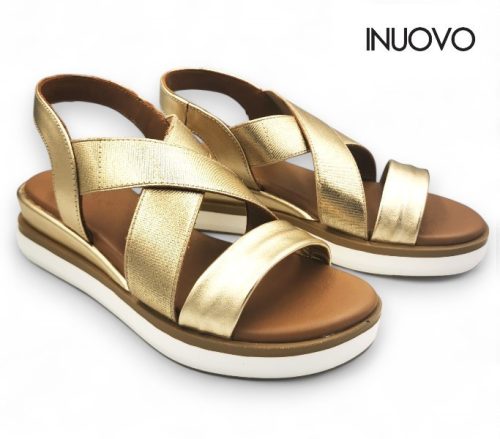 Inuovo női szandál - 113015 Gold25