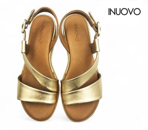 Inuovo női szandál - 113060 Gold