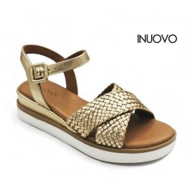 Inuovo női szandál - 113065 Gold