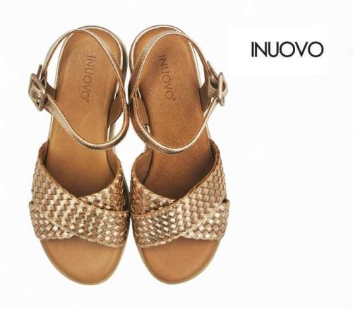 Inuovo női szandál - 113065 Metal-rose