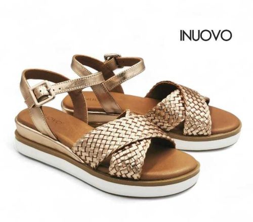 Inuovo női szandál - 113065 Metal-rose