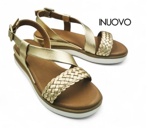 Inuovo női szandál - 113114 Gold
