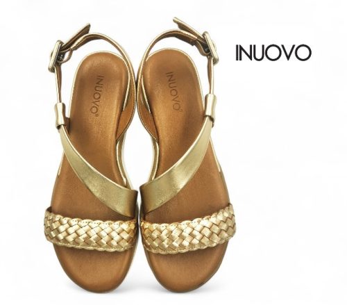 Inuovo női szandál - 113114 Gold