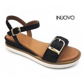 Inuovo női szandál - 113115 Black