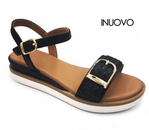 Inuovo női szandál - 113115 Black