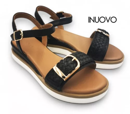 Inuovo női szandál - 113115 Black