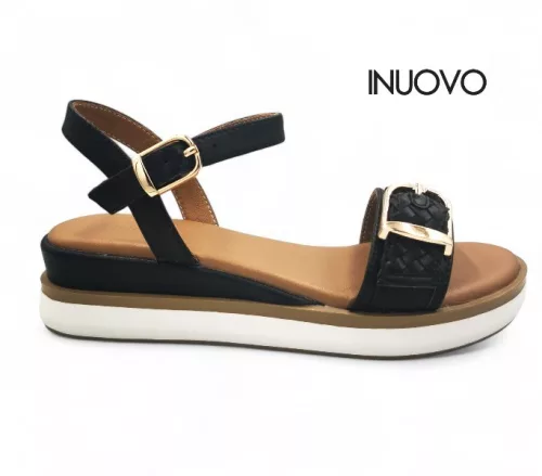 Inuovo női szandál - 113115 Black
