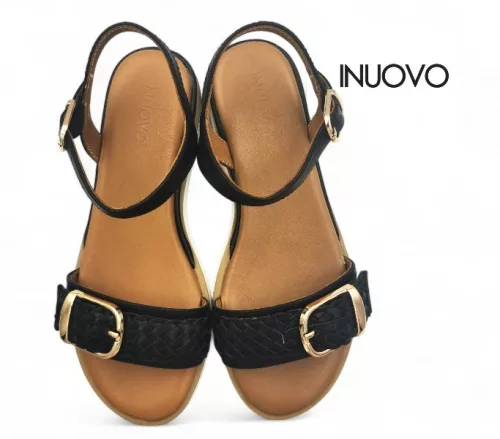 Inuovo női szandál - 113115 Black
