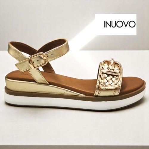 Inuovo női szandál - 113115 Gold