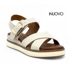Inuovo női szandál - 113117 Crema