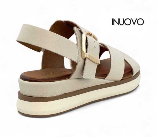 Inuovo női szandál - 113117 Crema