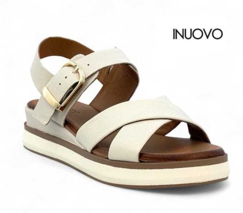 Inuovo női szandál - 113117 Crema