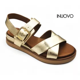 Inuovo női szandál - 113117 Gold