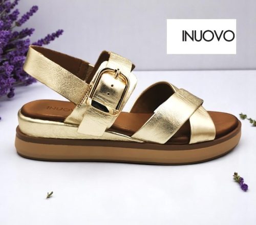 Inuovo női szandál - 113117 Gold