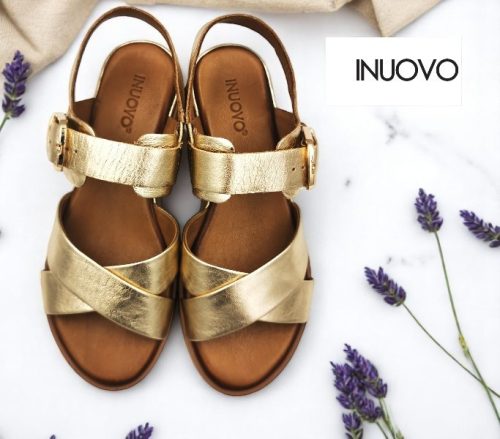 Inuovo női szandál - 113117 Gold