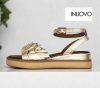 Inuovo női szandál - 113121 Gold