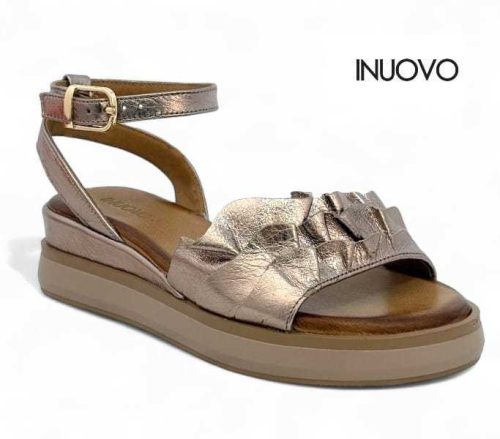 Inuovo női szandál - 113121 Metal-ash