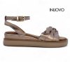 Inuovo női szandál - 113121 Metal-ash