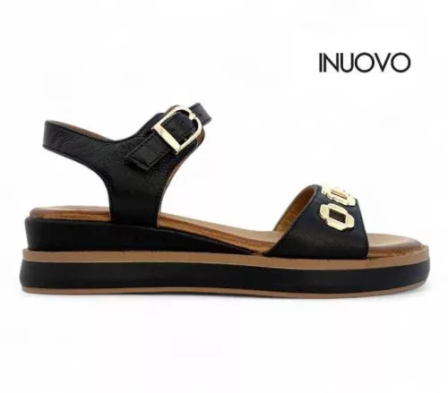 Inuovo női szandál - 113125 Black