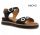 Inuovo női szandál - 113125 Black