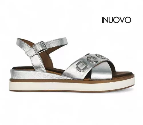 Inuovo női szandál - 113126 Silver