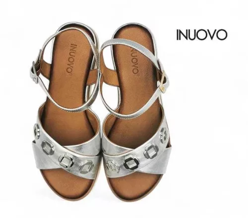 Inuovo női szandál - 113126 Silver