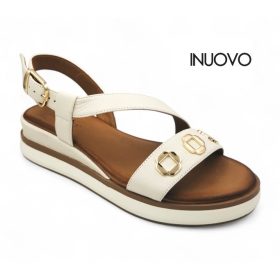 Inuovo női szandál - 113127 Crema