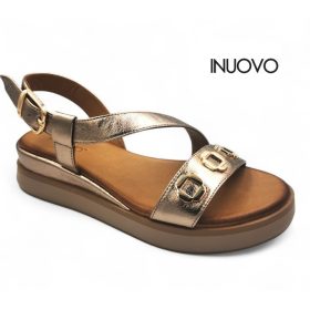 Inuovo női szandál - 113127 Metal-ash