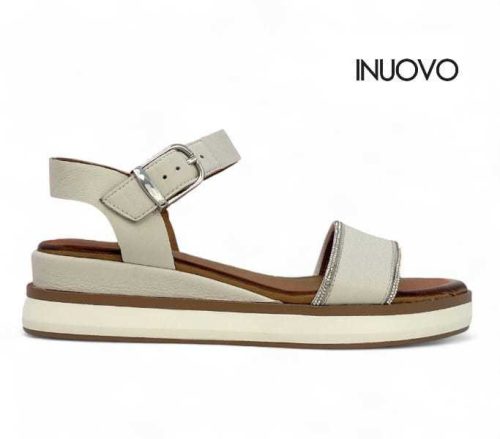 Inuovo női szandál - 113128 Crema