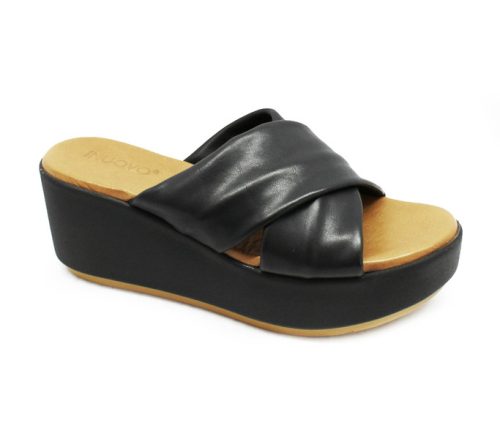 Inuovo női papucs - 123027 Black