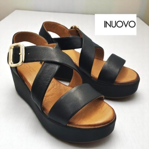 Inuovo női szandál - 123107 Black
