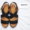 Inuovo női szandál - 123107 Black